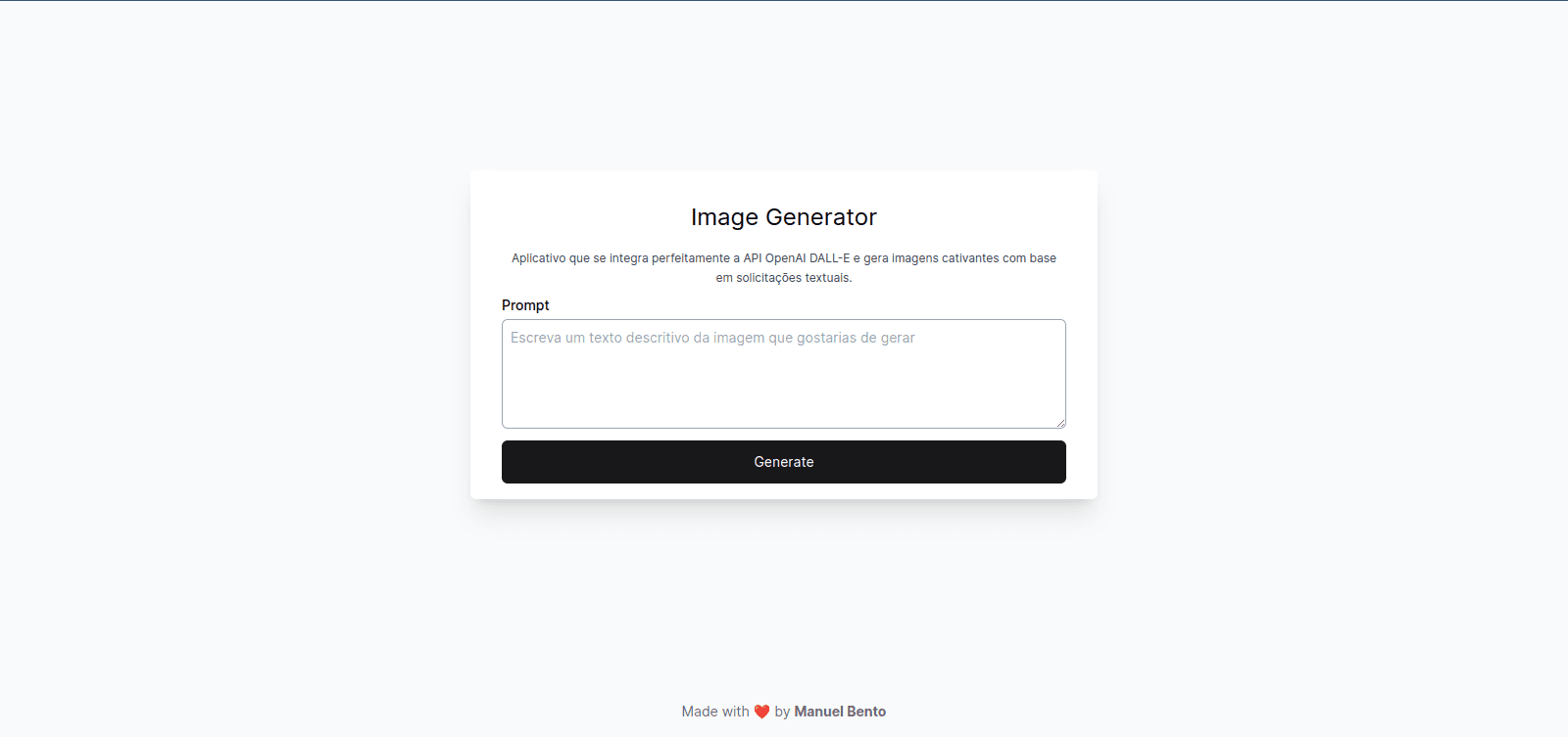 Image Generator preview